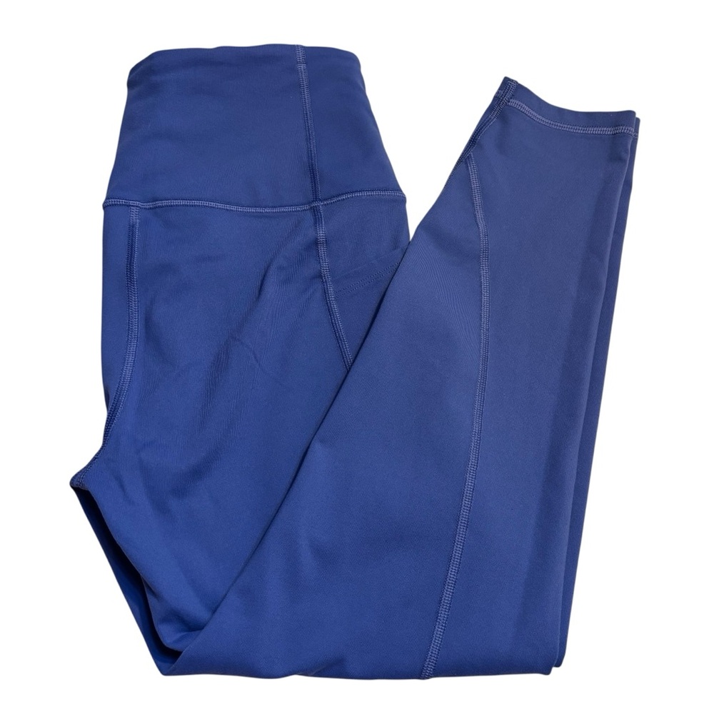 Victoria Sport Leggings Medium Periwinkle Blue Knockout Victoria's Secret 7/8 - Picture 10 of 15